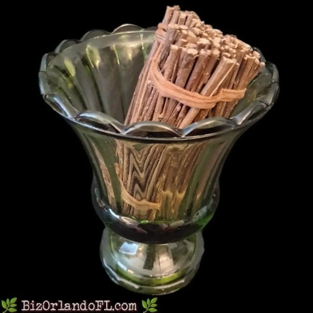 VINTAGE: Indiana Glass Avocado Green Fluted Pedestal Vase with Scalloped Edge